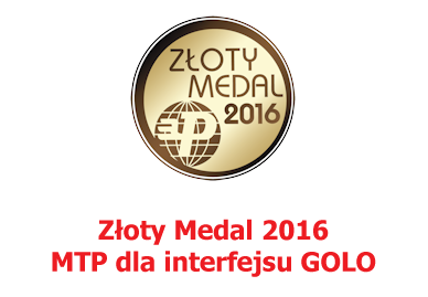 Złoty Medal 2016 MTP dla interfejsu GOLO
